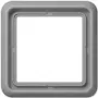 JUNG CD 581 GR Single Frame, Grey