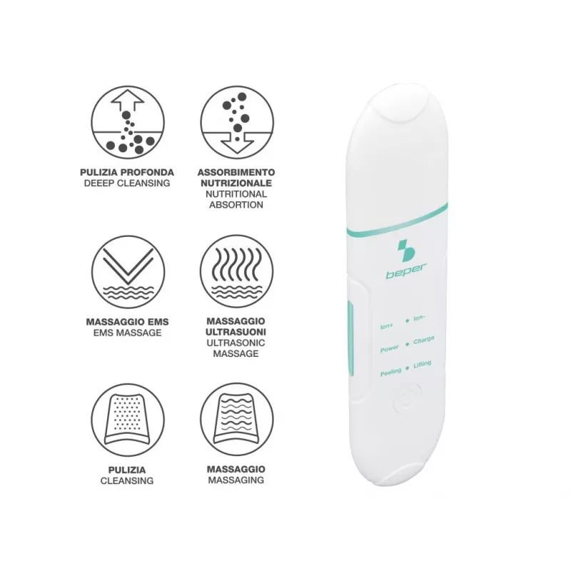 Beper P302VIS003 Ultrasonic Skin Scrubber