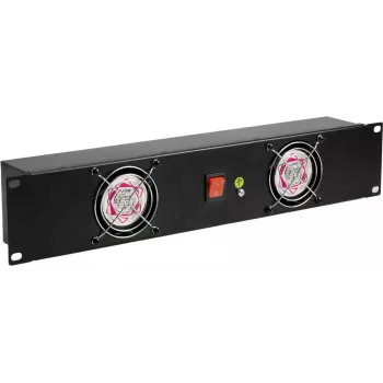 Rack Front Panel Omnitronic Z-19 2U with 2 Fans for 19 inch Rack