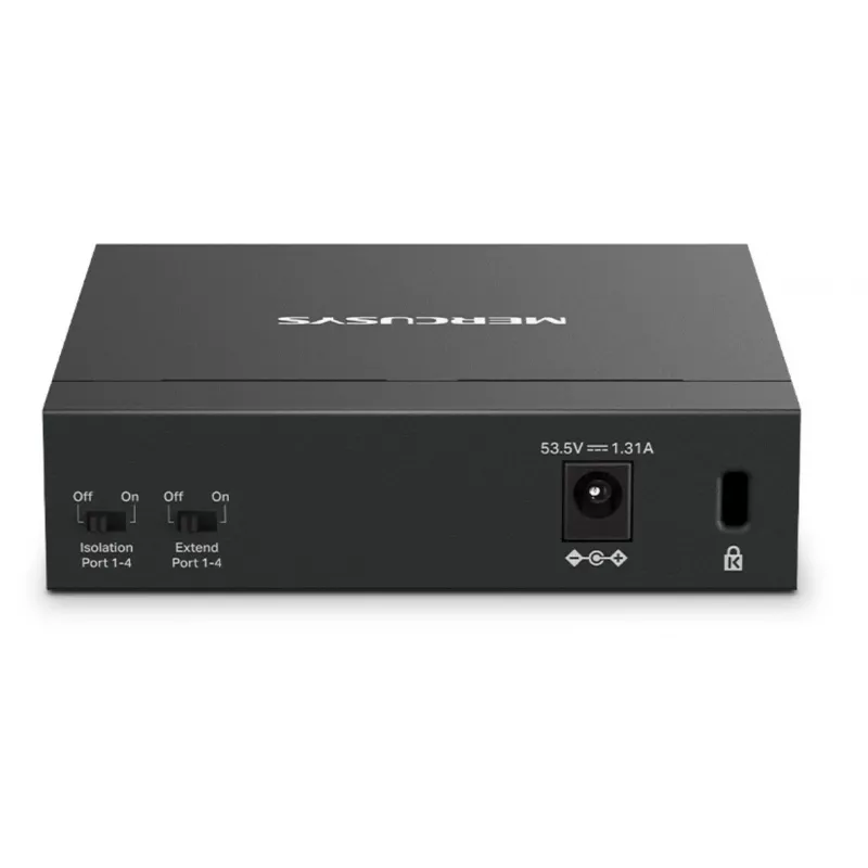 Mercusys 5-Port Gigabit Desktop Switch with 4-Port PoE+