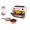 Toy oven Artyk 180507 with light — children's play appliance for role play sets