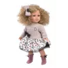 Doll Llorens Elena 35 cm — soft body, hand-painted face and limbs