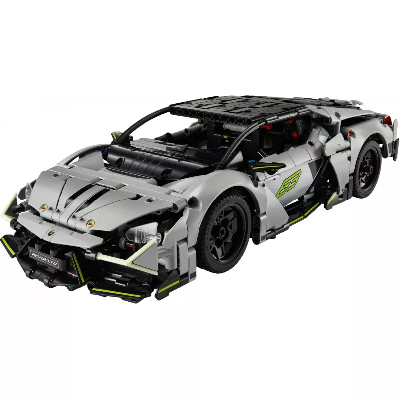 LEGO Technic Supercar Lamborghini Revuelto 42214 — 1:10 scale detailed model kit, 1,135 pieces