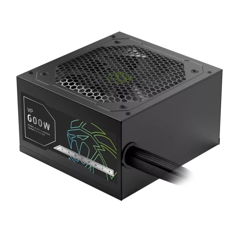 Gamemax Power Supply, 80 PLUS, Standard | VP 600S | 600 W