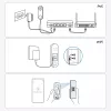 Reolink D340W - 5MP Video Doorbell with Chime, 2.4/5 GHz Wi-Fi, Person Detection, Two-Way Audio, Works with NVRs