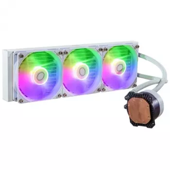 Liquid cooling kit Cooler Master MasterLiquid 360L Core ARGB White 12 cm fans