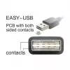 USB cable DeLOCK 83857 USB 2.0 3 m USB A Micro-USB B Black