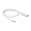 Video cable adapter DeLOCK 83707 Mini DisplayPort to HDMI 2m White