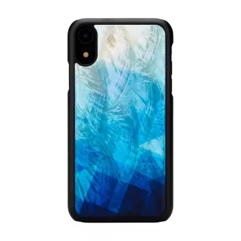 Smartphone case iKins for iPhone XR — blue lake outer, black inner