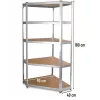 Metal corner storage rack G9040 40cm