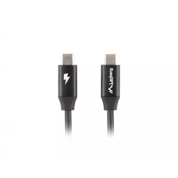Cable USB-C M/M 2.0 CA-CMCM-40CU-0005-Black 0.5m