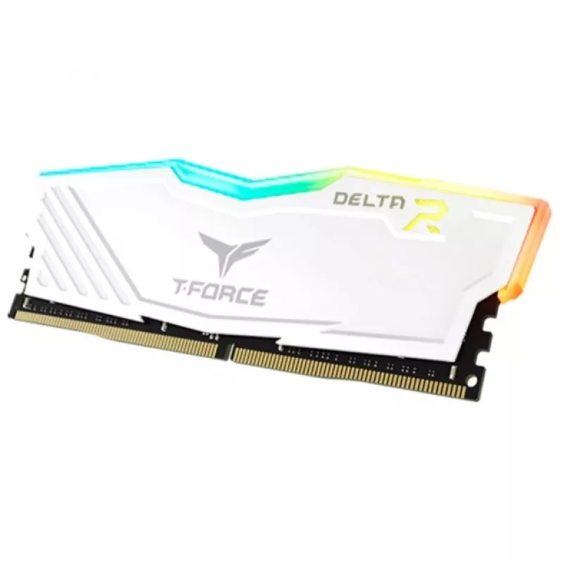 DIMM 16 GB DDR4-3200 (2x 8 GB) Dual-Kit, Memory White, TF4D416G3200HC16FDC01, Delta RGB, INTEL XMP