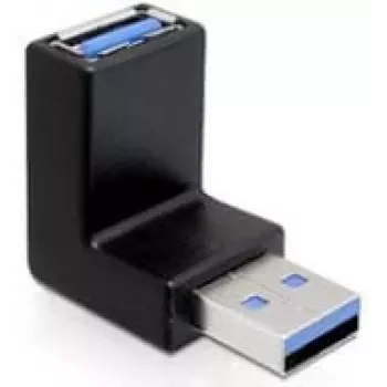 USB 3.0 M/F Connector DeLOCK 65340 Black