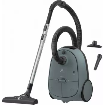 Drum vacuum Electrolux EB61C1OG 850W 3.5L dust bag, telescopic steel tube, EPA12, 12 m radius