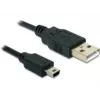 USB Cable DeLOCK USB 2.0-A / USB mini-B 5pin 0.70m