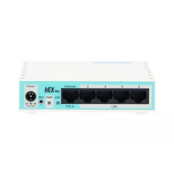 Mikrotik hEX lite wired router White