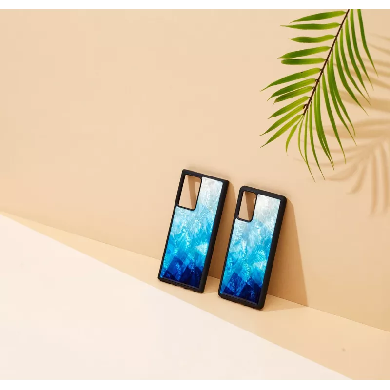 Protective phone case iKins for Samsung Galaxy Note 20 Ultra – blue lake black