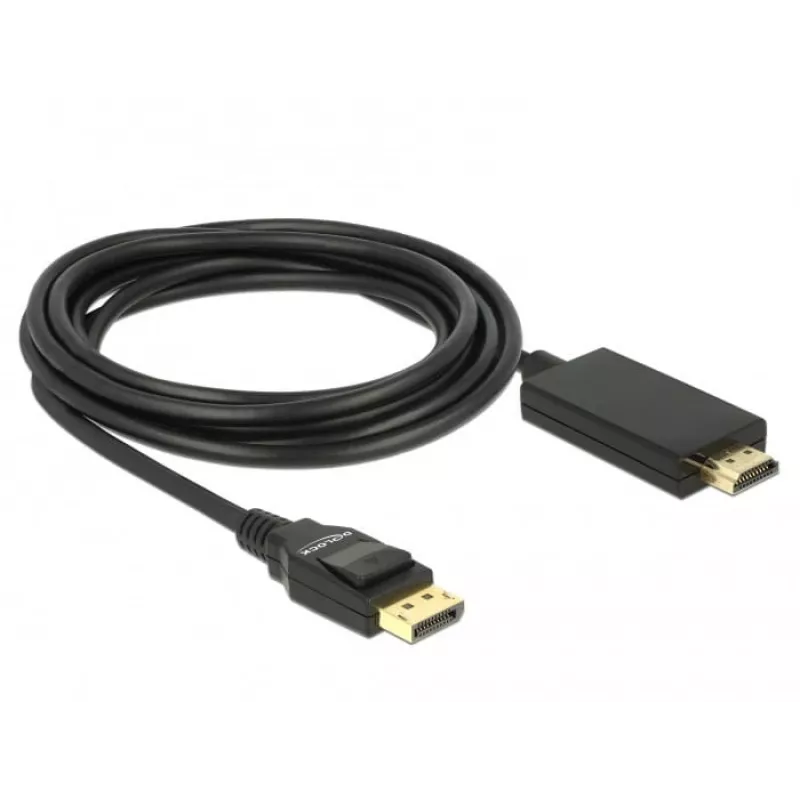 Video Cable Adapter DeLOCK 85318 DisplayPort to HDMI 3m Black