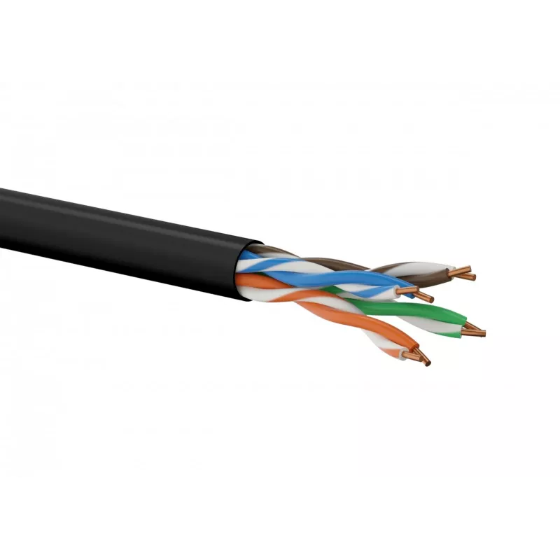 Networking cable A-LAN KIU5OUTZ305 U/UTP Cat5e 305 m Grey