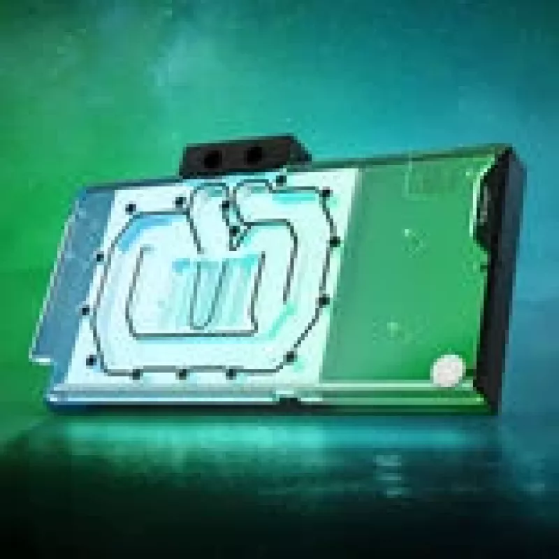 GPU water block ek water blocks EK-Quantum Vector3 TUF RTX 5090 RGB — graphics card cooling, full-cover compatible