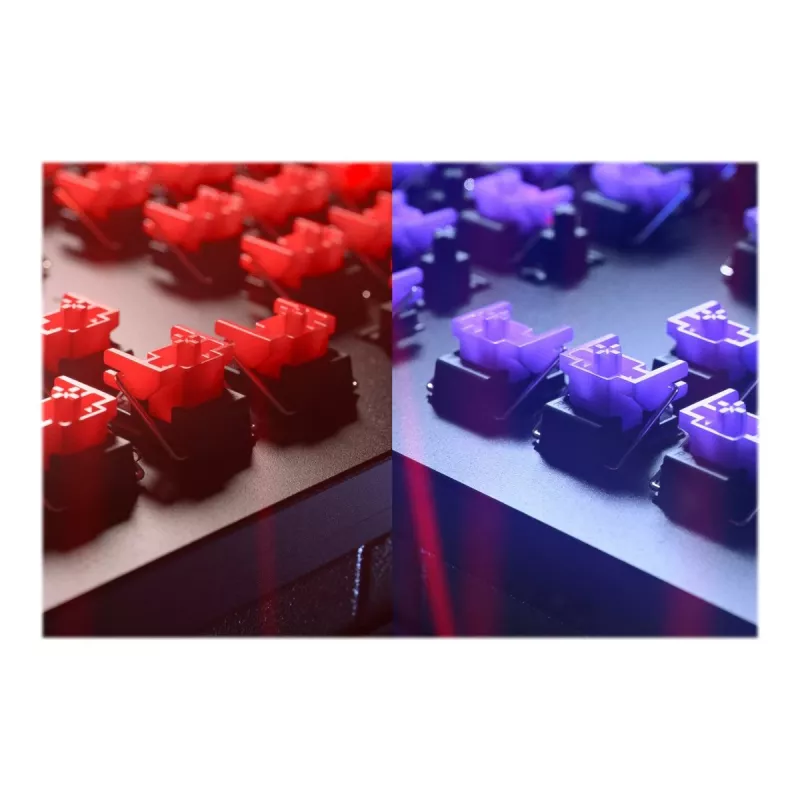 Wired Gaming Keyboard Razer Huntsman V2 — Clicky Purple Optical Switch, RGB LED