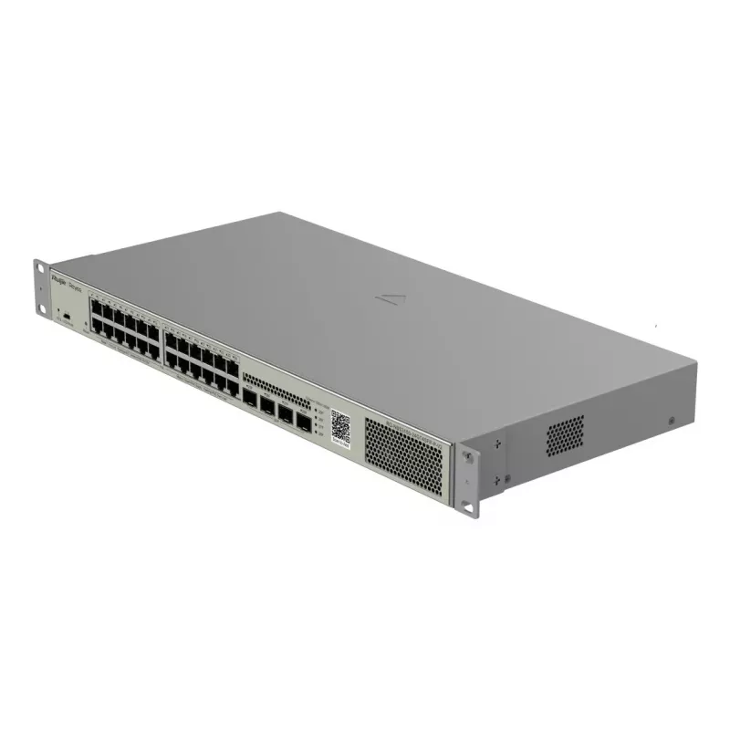 Ruijie Networks RG-NBS3100-24GT4SFP-P-V2 network switch Managed L2 Gigabit Ethernet (10/100/1000) Power over Ethernet (PoE) Metallic