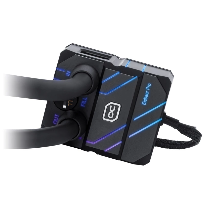 Coolant Alphacool Eisbaer Pro Aurora Acrylic Copper Nickel 1/4 inch