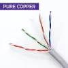UTP patchcord cable CAT6 Copper Cu 100m grey – QOLTEC 54560