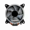 Air cooler Gembird CPU-HURACAN-ARGB-X130 12 cm Black White