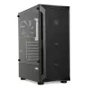 PC Case IBOX LUPUS 27 Midi Tower ATX, tempered glass, RGB, 455×200×380 mm, supports ATX, GPU up to 32 cm