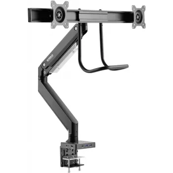 SpeaKa Professional SP-MM-820 2-way Monitor-Desk Mount 43,2 cm (17) - 81,3 cm (32) Integrated Docking Station, Gas-Spring Technology, Tiltable, swivel (SP-10506480)