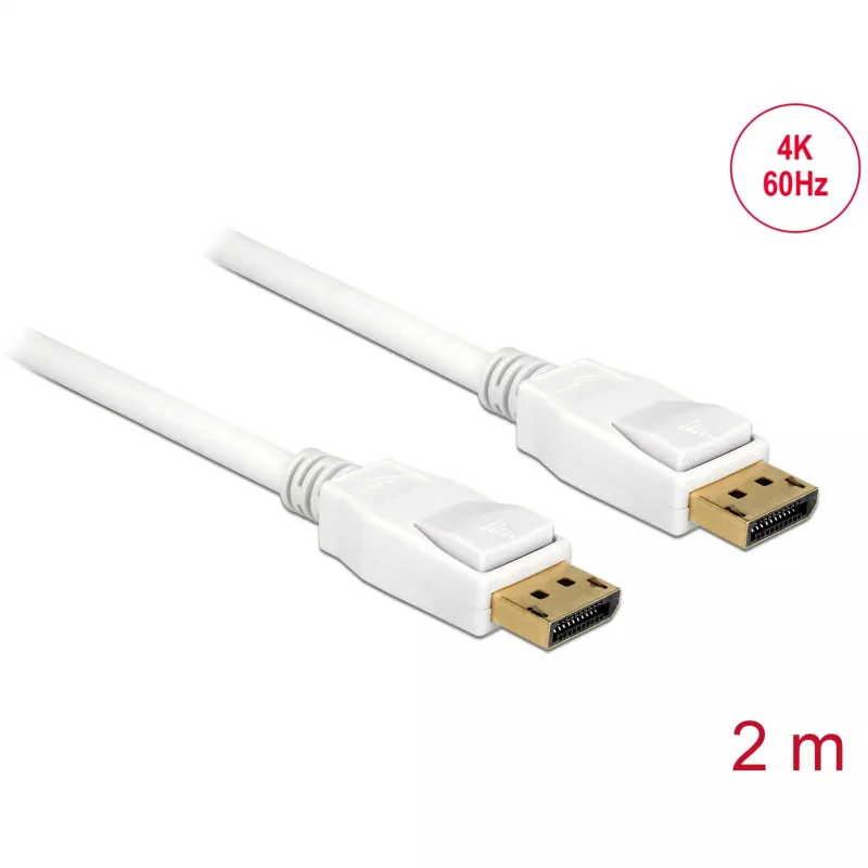 Cable DisplayPort DeLOCK 2m 2xDisplayPort
