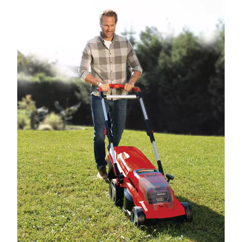 Battery-Lawn Mower GE-CM 36/37 Li-Solo, 36Volt (2x18V) (Red/black, without Battery and Charger)