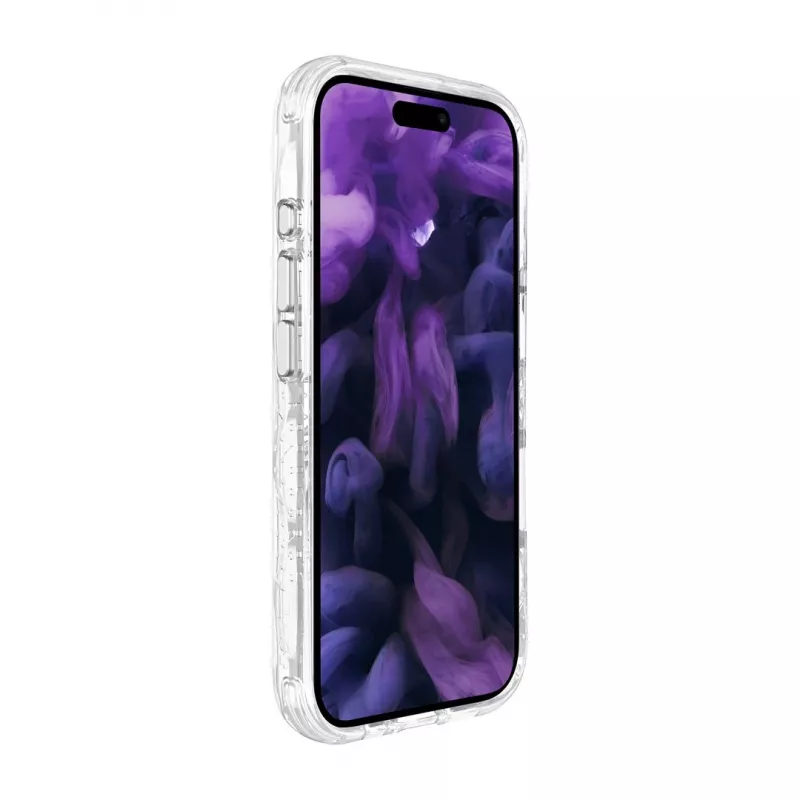 Protective case LAUT CRYSTAL MATTER X for iPhone 16 Pro Max, transparent, PC+TPU, fits 6.7 inch
