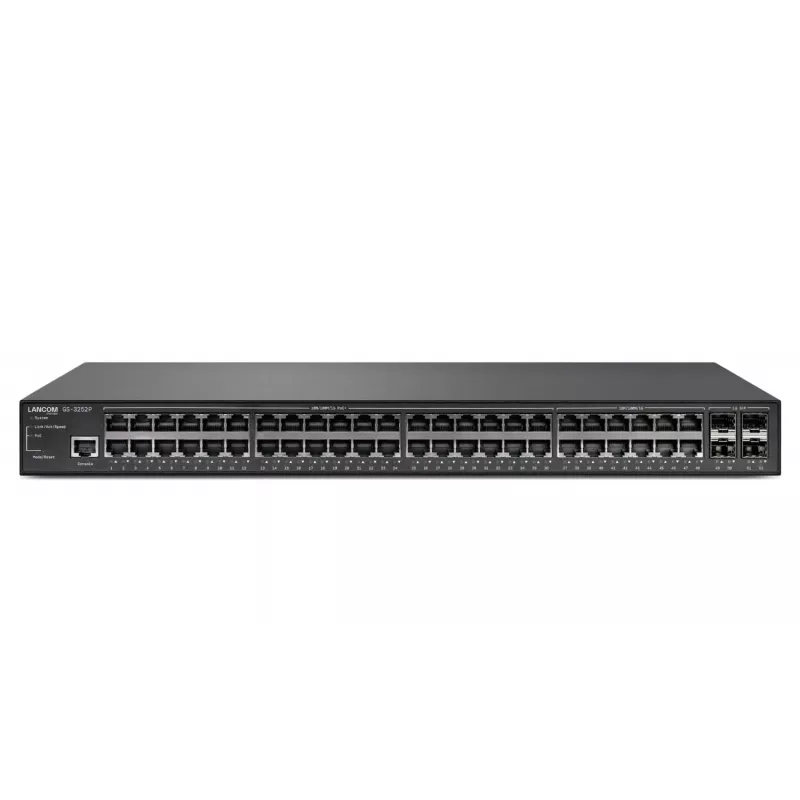 LANCOM GS-3252P Managed L3 Gigabit Ethernet (10/100/1000) Power over Ethernet (PoE) 1U Black