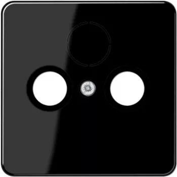 Jung Cover Plate black for Antenna Socket CD 561 SAT black (CD561SATSW)