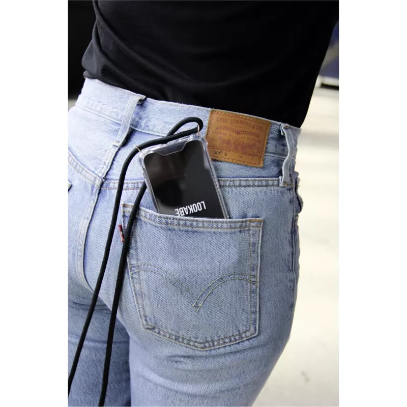 Cover Coros LOO004 iPhone XR 15.5 cm (6.1 inch) Black Transparent