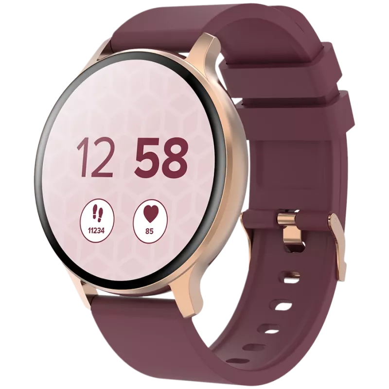 Smartwatch Badian SW-68 rose-gold red 45mm EN
