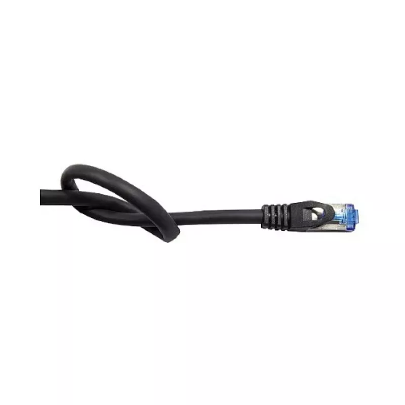 Good Connections Cat.6A Patch Cable SmartFLEX HF black 0,25m