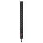 Activejet COMBO 12 socket power strip 3m black