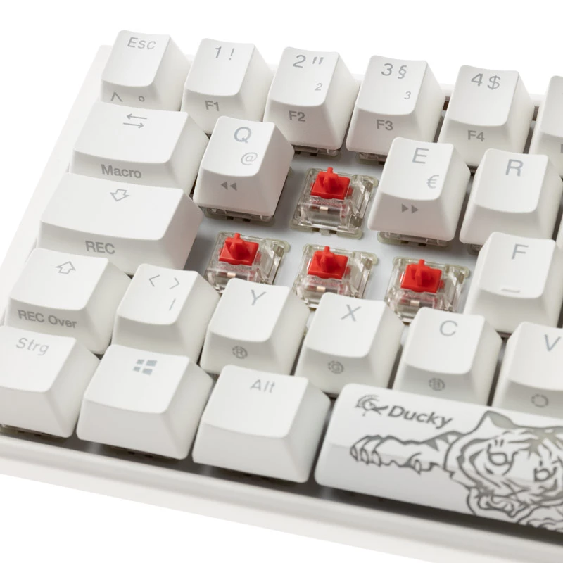 Ducky One 3 Classic Pure White SF Keyboard USB German White (DKON2167ST-RDEPDPWWWSC1)