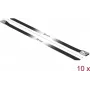 Cable Tie DeLOCK 18816 Steel Black 500mm 10 pcs