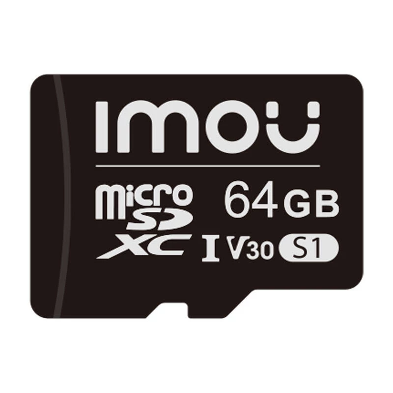 MicroSD memory card IMOU ST2-64-S1 64 GB, Class 10, Read 95 MB/s, Write 35 MB/s, U3 V30