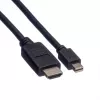 ROLINE Video Cable - Mini DisplayPort (M) to HDMI (M)