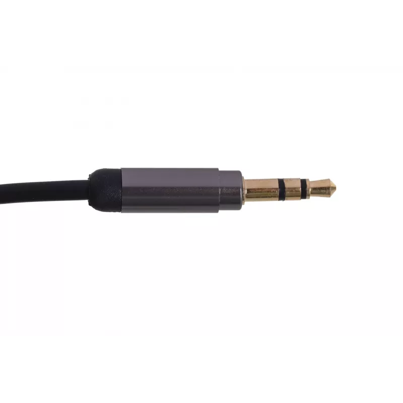 Gembird CCAP-444-1M Audio-Cable 3.5mm Black (CCAP-444-1M)