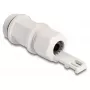 Cable gland M28 DELOCK, plastic, grey, with cable tie fastening, 1 pc