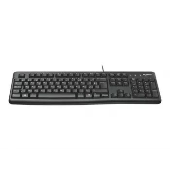 K120 Corded Keyboard, wired, USB, QWERTZ, black