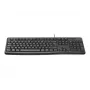K120 Corded Keyboard, wired, USB, QWERTZ, black