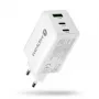 Power charger everActive SQ-655Q 65W, 1×USB-A + 2×USB-C fast charging