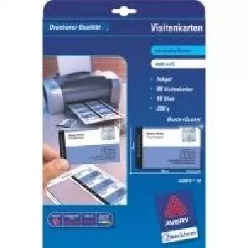 Business Card Avery Quick&Clean C32015-25